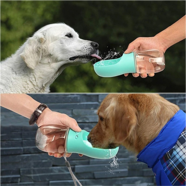 Bebedero Botella Agua Para Perros Y Gatos Mascotas