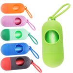 Contenedor Porta Bolsas Sanitarias Perros 9cm Varios Colores