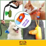 Contenedor Porta Bolsas Sanitarias Perros 9cm Varios Colores